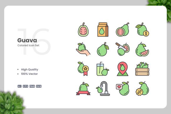 Guava Colored Graphics for Crafters