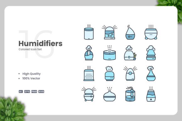 Humidifiers Graphics for Modern Design
