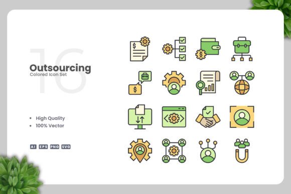 Outsourcing Colored Icons: A Graphic Design Asset for Modern Content
