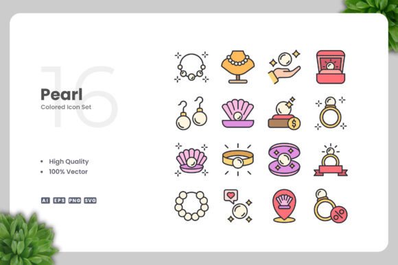 Pearl Colored Graphics for Digital Sellers